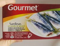 Sardinas en aceite de girasol