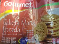 Galleta María dorada