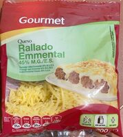 Queso rallado emental