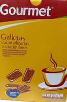 Galletas caramelizadas rectangulares