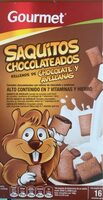 Saquitos chocolateados