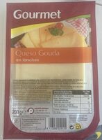 Queso gouda en lonchas