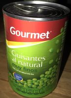 Guisantes al natural muy finos