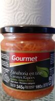 Zanahoria en tiras