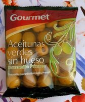 Aceitunas verdes sin hueso