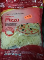 Queso fundido  rallado especial pizza