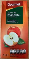 Zumo de manzana  gourmet