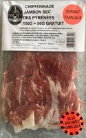 Chiffonnade jambon sec de pyrenees