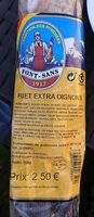 Fuet extra oignons