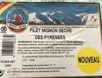 Filet mignon séché des Pyrénées