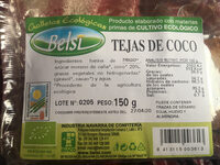 Tejas de coco