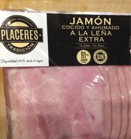 Jamon cocido y ahumado a la leña extra