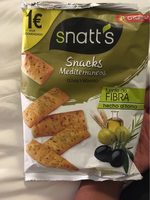 Snack mediterráneos olivas y romero