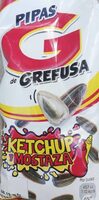 Pipas Grefusa Ketchup y Mostaza