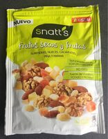 Snatt's almendras, nueces, cacahuetes, piña y papaya