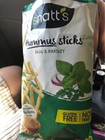 Snatt's Hummus sticks basilic & persil