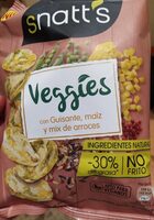 Veggies con guisantes maíz y mix de arroces