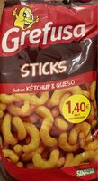 Sticks sabor Ketchup & Queso