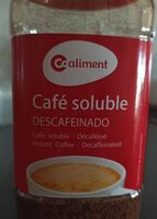 Café soluble descafeinado