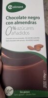 Chocolate negro con almendras