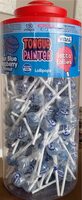 Sour Blue Rasberry Flavour Lollipops