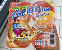 Gelatina sabor naranja