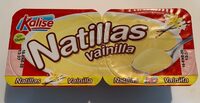 Natillas vainilla