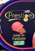 Sorbete con Frambuesa