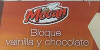 Bloque vainilla y chocolate