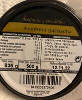 Aceituna gazpacha