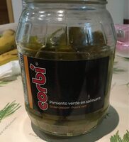 Pimiento verde en salmuera