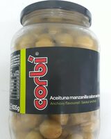 Aceituna manzanilla sabor anchoa