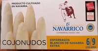 Espárragos blancos de Navarra extra cojonudos