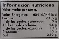 Espárragos blancos de Navarra 780g
