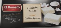 Turrón de coco