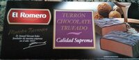 Turrón chocolate trufado