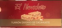 Turrón de cacahuete