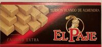 Turrón blando de almendra