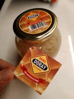 Miel con trozos de panal