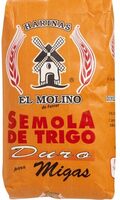Sémola de trigo duro para migas