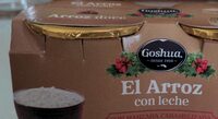 Arroz con leche con manzana caramelizada