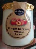 Yogur del Pirineo con melocotón