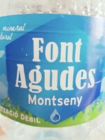 Agua mineral natural