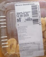 Banana deshidratada