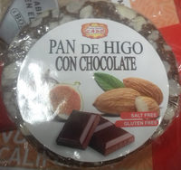 Pan de higo con chocolate