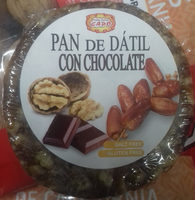 Pan de dátil con chocolate