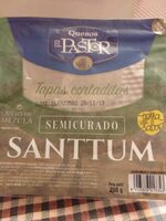 Santtum - Queso semicurado cortado en tapas