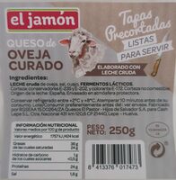 Queso de oveja curado
