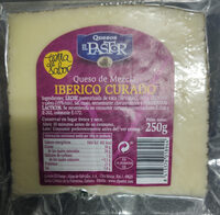 Queso de mezcla ibérico curado