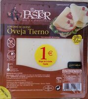 Lonchas de queso oveja tierno